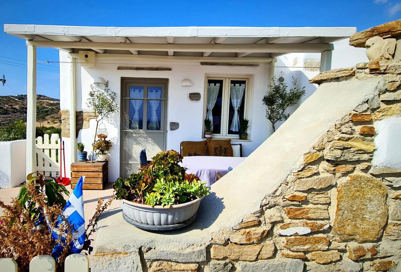 Romantic Sunset Cycladic House In Sotires Moni Christou Dasous Екстериор снимка